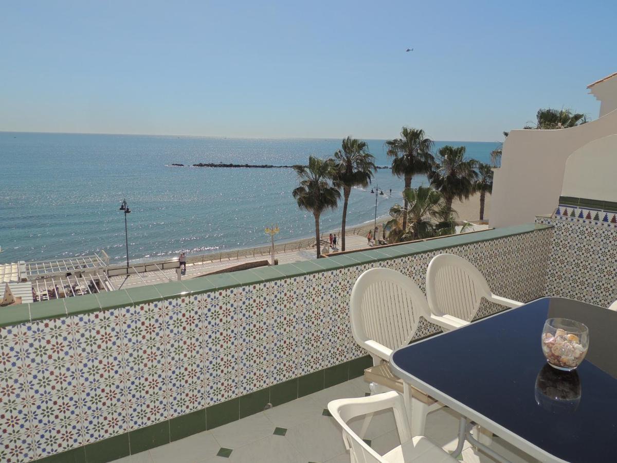 דירות בנאלמדנה Las Gaviotas Beach - Playa - Sea Front - Frente Al Mar מראה חיצוני תמונה
