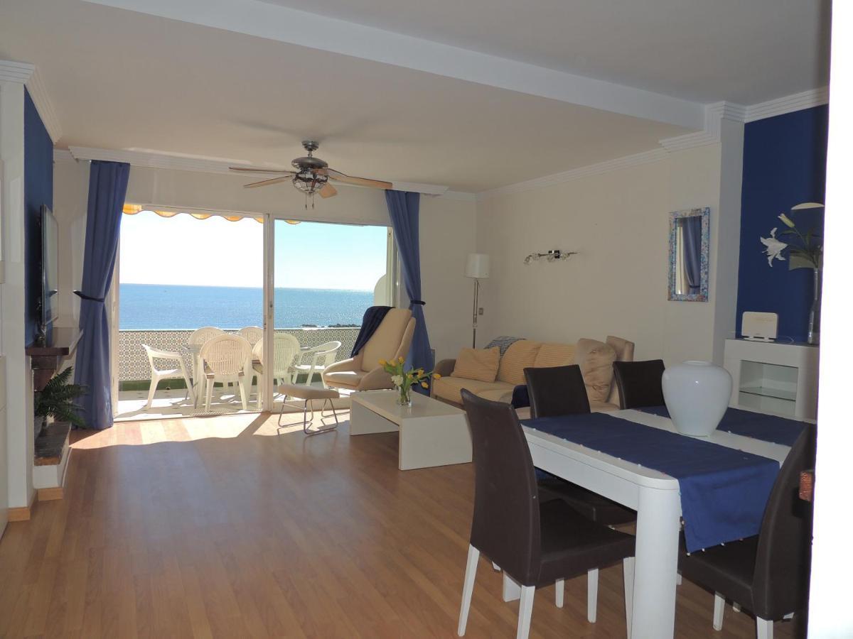 דירות בנאלמדנה Las Gaviotas Beach - Playa - Sea Front - Frente Al Mar מראה חיצוני תמונה